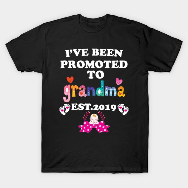 I have been promoted to Grandma T-Shirt by Work Memes